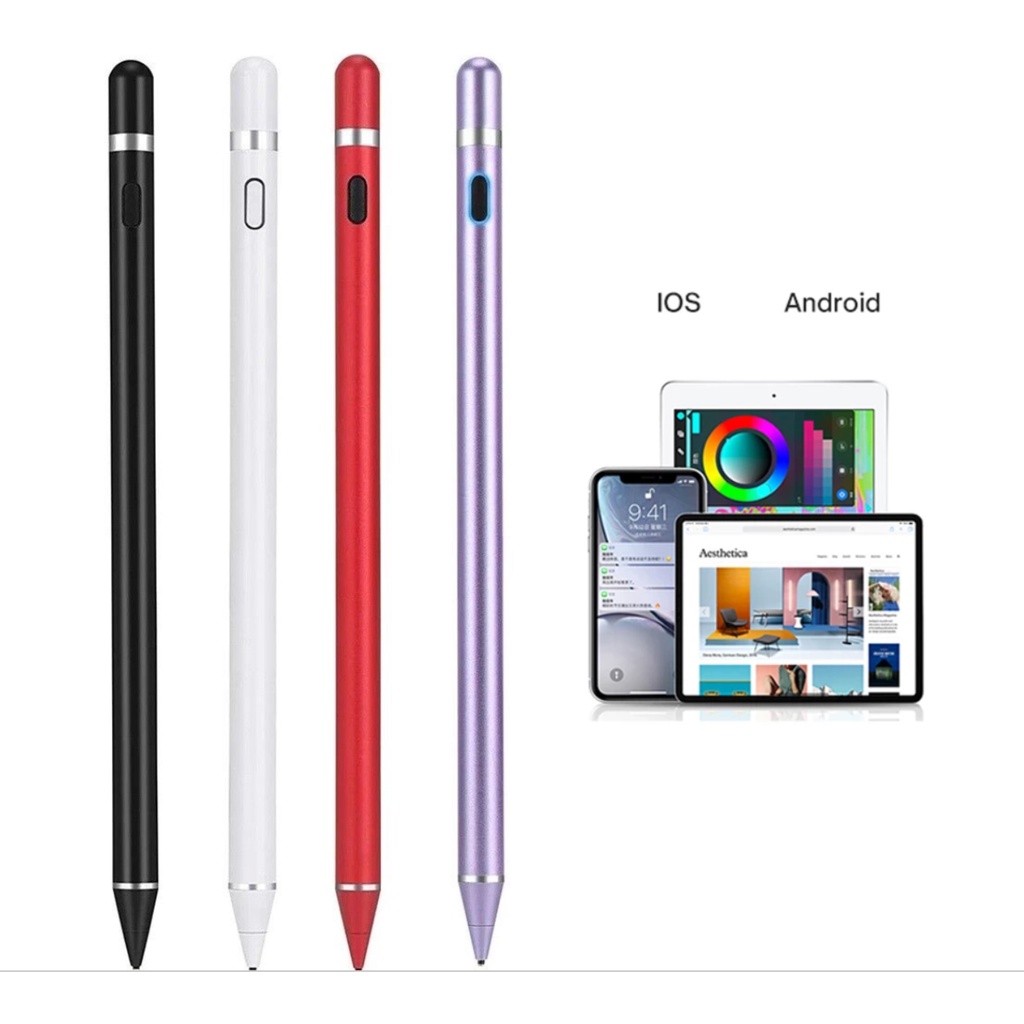 【全新現貨】ios安卓通用主動式電容筆觸控筆手機平板繪畫高精度ipad手寫筆