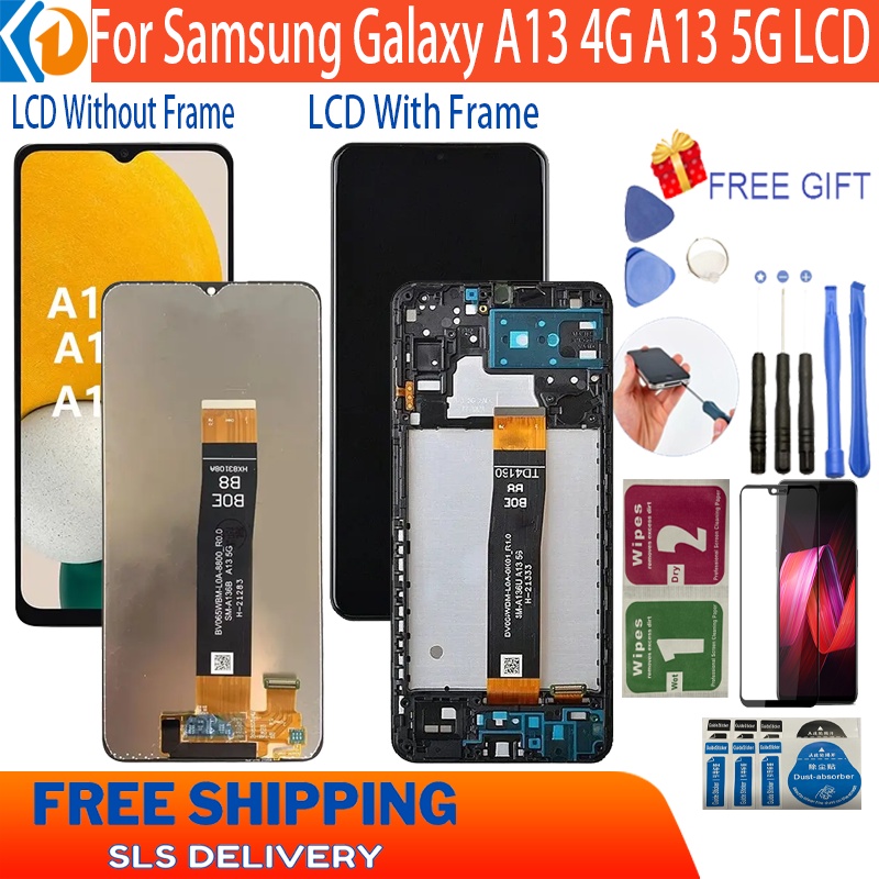SAMSUNG 適用於三星 Galaxy A13 5G A136 &amp; A13 4G A135 液晶觸摸屏總成熱門