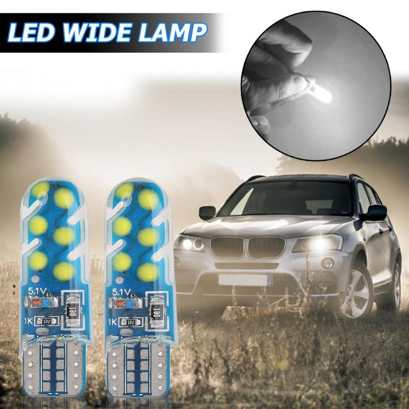T10 W5W 頻閃 12SMD LED 燈泡,用於汽車倒車儀表板燈自動間隙燈泡
