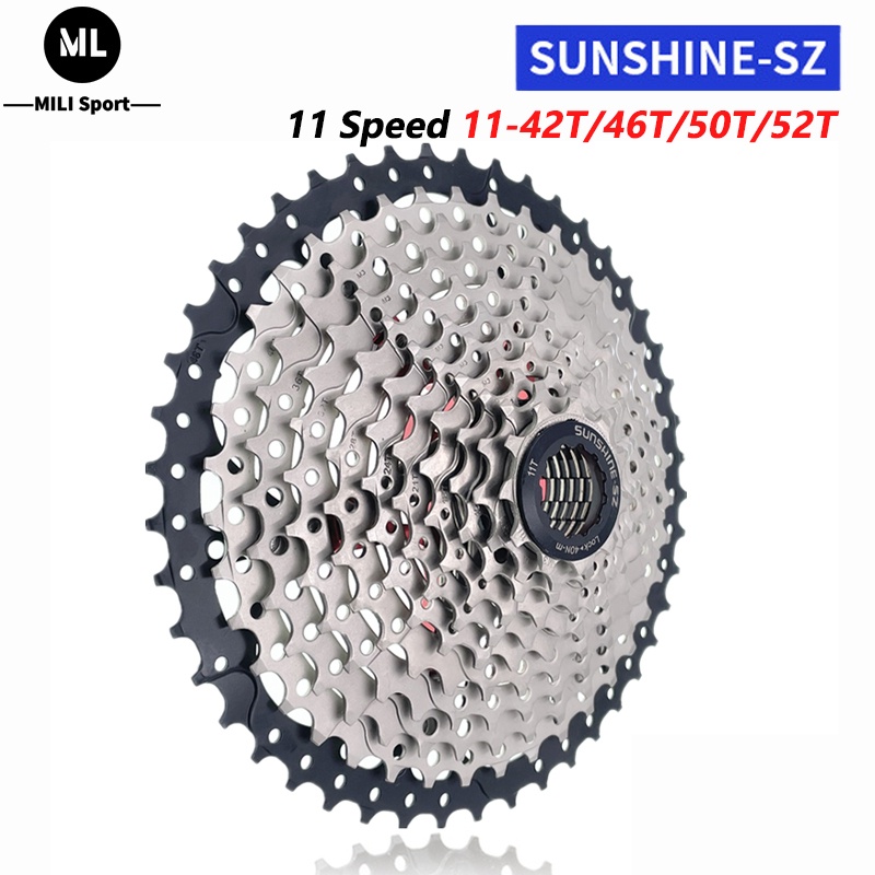 Sunshine 11速 山地車飛輪 11 - 40/42/46/50/52T 適用於山地自行車 兼容Shimano