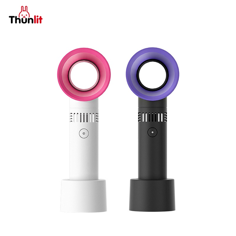 Thunlit USB無葉風扇手持風扇台式便攜創意迷你小風扇USB充電風扇