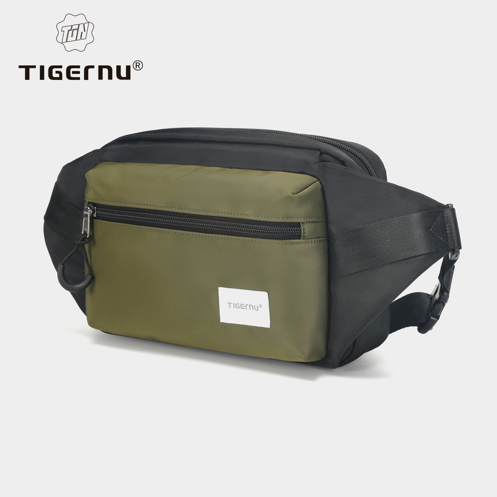 Tigernu 時尚新款斜挎包防水斜挎包大容量便攜胸包8621