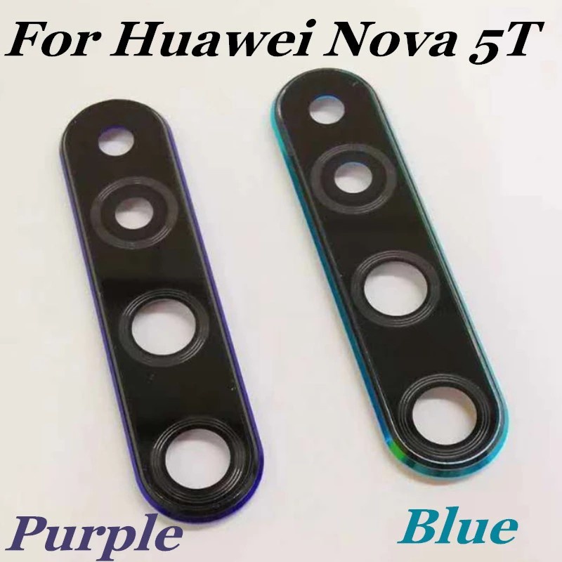 華為 Nova 5T 後置攝像頭環鏡頭玻璃蓋帶框架支架更換零件