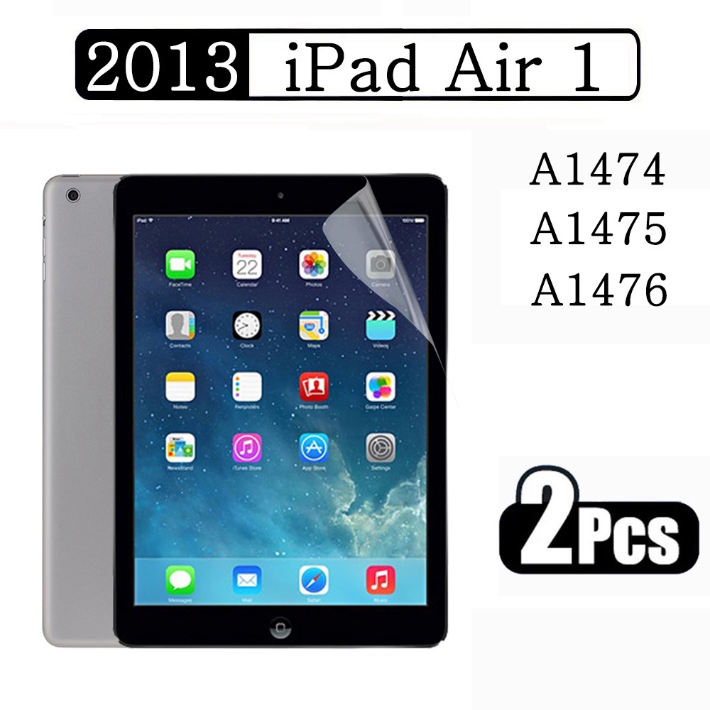 (2 件裝)apple iPad Air 屏幕保護膜 1 9.7 2013 第 1 代 A1474 A1475 A147