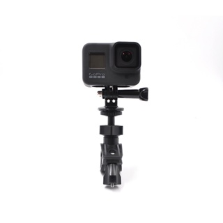 適用於 GoPro Hero 11/10/9 黑色 DJI Osmo Action 3/2 運動相機配件的自行車車把夾自