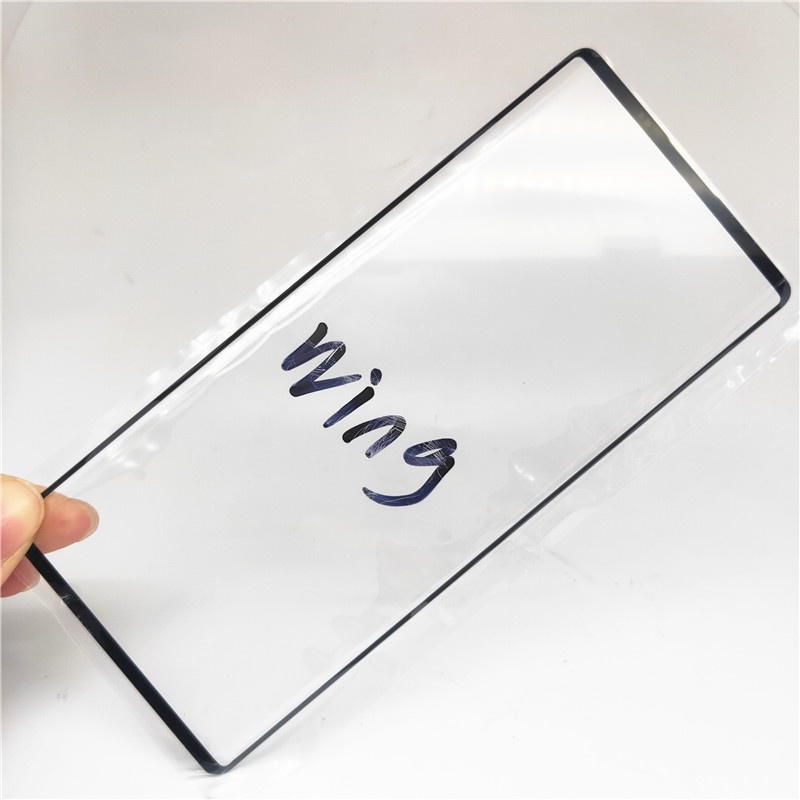 適用於 LG Wing 5G LMF100N LM-F100N LM-F100V 前玻璃觸摸屏頂部鏡頭 LCD 外面板更