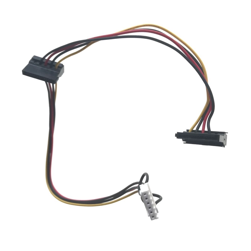 宏碁 6pin 轉 2 端口 HDD SATA 電源插座電纜連接器適用於 Acer 電腦主板 Nitro N50-610
