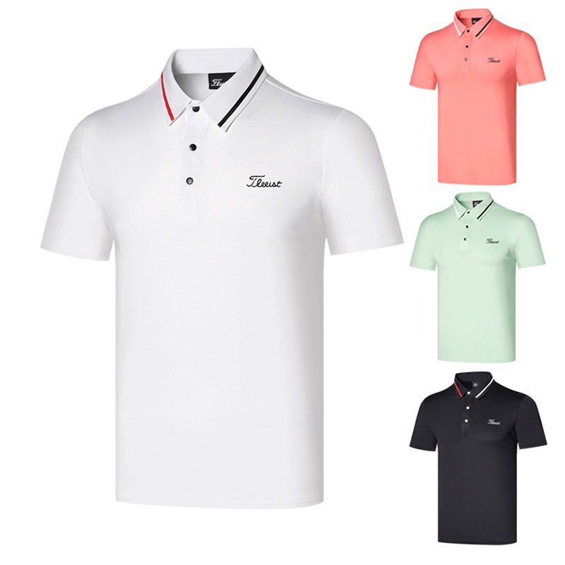 Titleist 高爾夫服裝男裝透氣速乾排汗吸溼Polo衫戶外運動新款golf衣服
