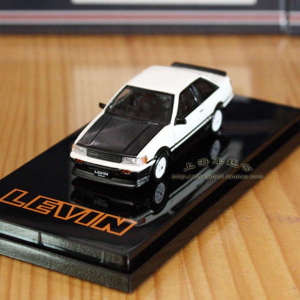 Hobby Japan 1:64豐田卡羅拉LEVIN AE86仿真靜態合金汽車模型擺件