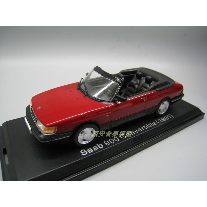 norev 1/43 saab 900convertible 1991薩博紳寶 900敞篷車模收藏