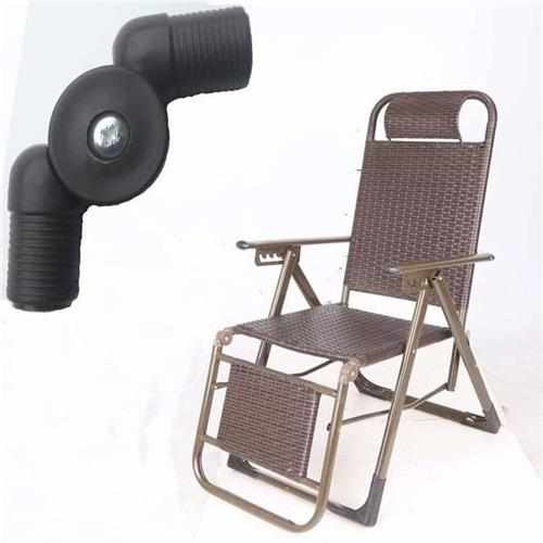 熱銷· 摺疊藤椅連接鎖配件關節活動扣躺椅睡椅休閒椅塑膠零件大包郵