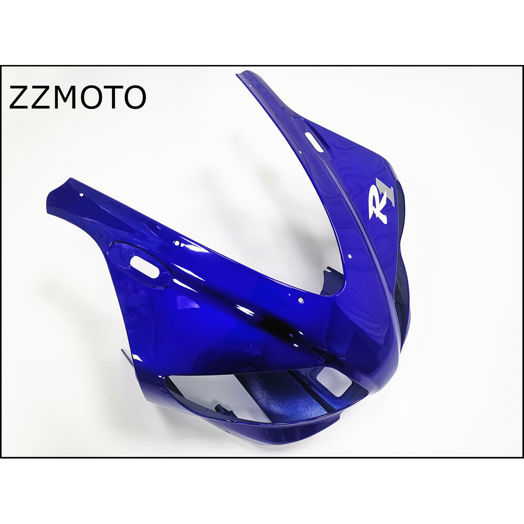 【機車改裝】 適用於雅馬哈YAMAHA R1 00-01年YZF1000外殼 頭罩 導流罩 大燈罩