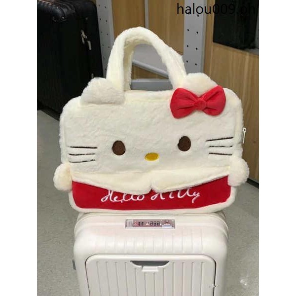 熱銷· 三麗鷗新款可愛學生大容量少女心kt貓筆電包手提包凱蒂貓包