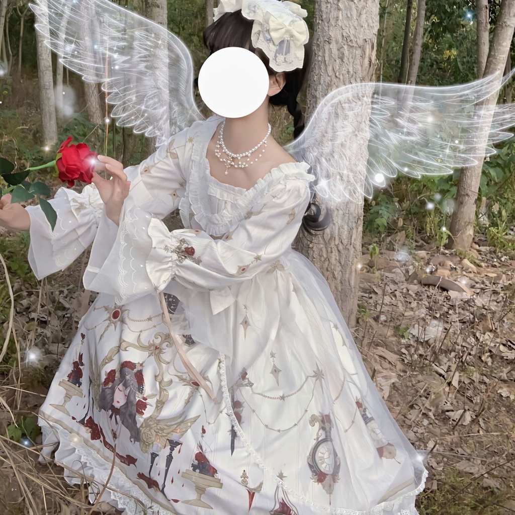 【送邊夾】蘿莉塔lolita洋裝夢境少女OP日系洋裝jskloita裙#24312