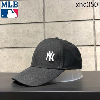 熱銷. MLB專櫃棒球帽嘻哈鴨舌遮陽帽男女刺繡黑色19NY1UCD02100