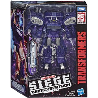 TRANSFORMERS ▼塞伯坦領袖 WFC-S14 衝擊波機器人正版授權產品的變形金剛玩具世代戰爭❖