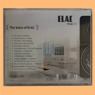 【店長推薦】聲音的體驗【意力音響測試碟】THE VOICE OF ELAC CD 現貨 當天出貨
