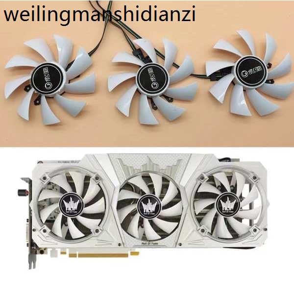 現貨· 全新影馳名人堂GTX1060 1070 1080ti限量版原裝顯卡散熱風扇包郵