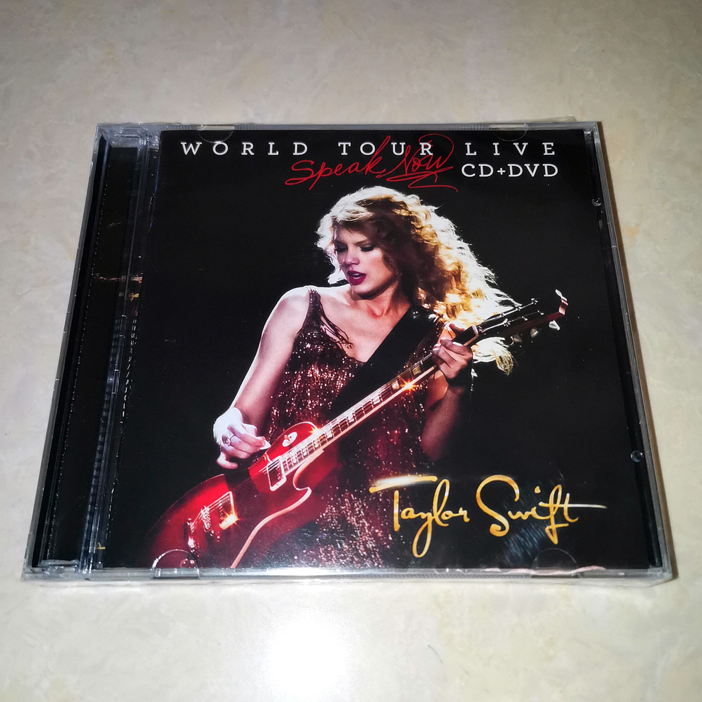 【全新】Taylor Swift Speak Now - World Tour Live CD+DVD 現場專輯 密封包