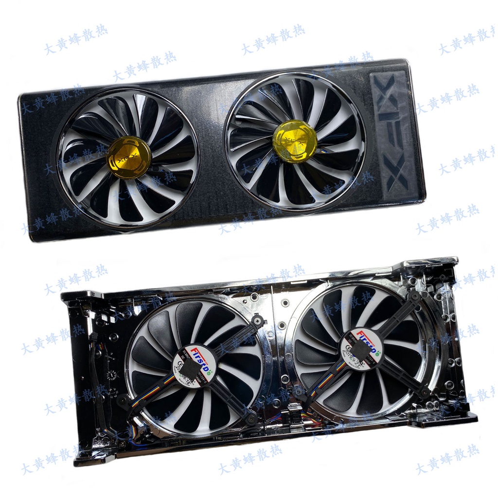 現貨 XFX/訊景Radeon RX5700 5700XT THICC II Ultra海外版面板帶風扇