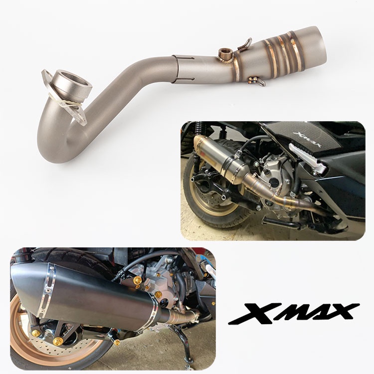 【快速出貨】機車改裝XMAX排氣管XMAX250 XMAX300 2017-2022 X-MAX300前段