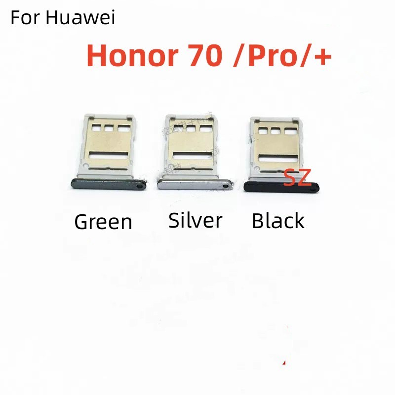 適用於華為 Honor 70 Pro Sim 卡托盤插槽支架插座適配器連接器維修零件更換