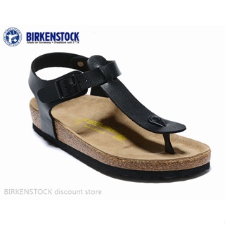 Birkenstock Kairo 男/女經典軟木啞光黑色涼鞋 34-45