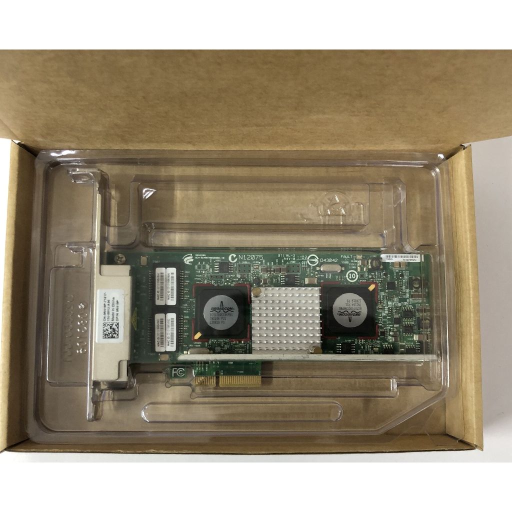 Dell 0R519P Broadcom 5709 四端口1Gbps網絡接口卡