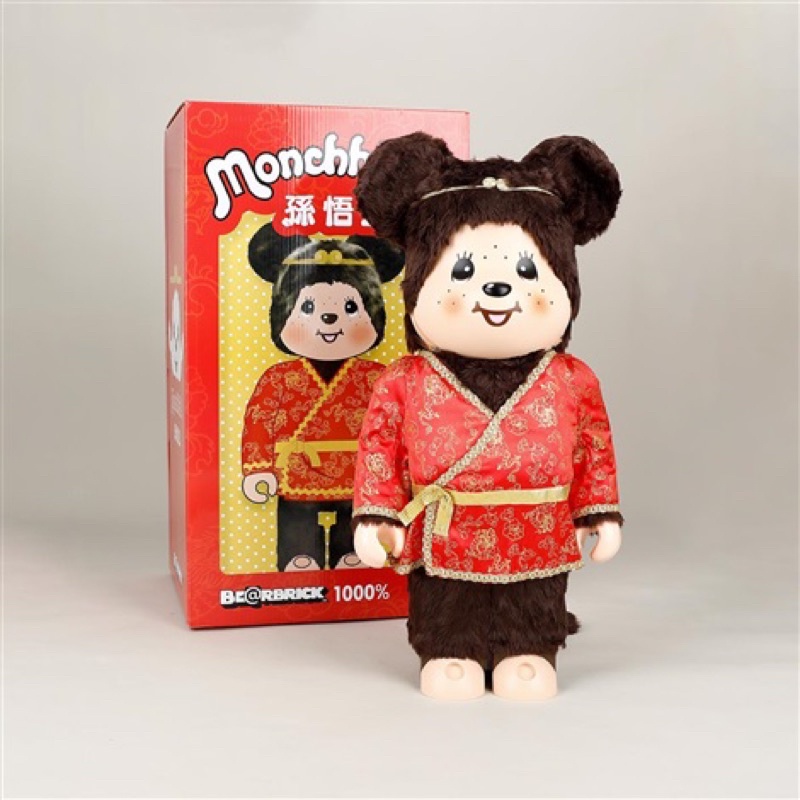 『地方爸爸』BE@RBRICK 庫柏力克熊 peko monchhichi 夢奇奇 齊天大聖 孫悟空 1000% 現貨