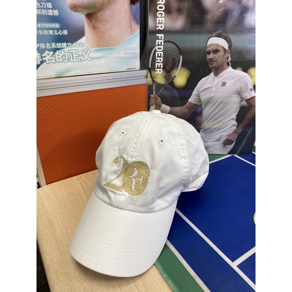 「現貨。降價」NIKE ROGER FEDERER Dri-fit帽 20冠/Youth/退休/紀念/費德勒 不拆賣