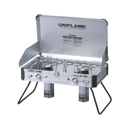 【UNRV環球露營車】UNIFLAME 雙口爐 戶外休閒爐US-1900 #U610305 UF UNRV