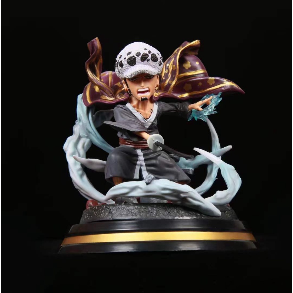 海賊王 七武海羅 特拉法爾加·羅 Q版 場景雕像 手辦模型擺件