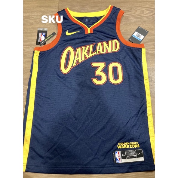 全新 美版 Nike NBA 球衣 城市版 球迷版 金州勇士 #30 Stephen Curry CN1729-421