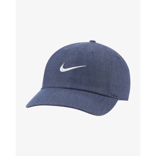 台灣公司貨 NIKE NSW H86 牛仔藍 刺繡LOGO 運動帽 老帽 男女皆可 可調式 DJ6220-410 現貨