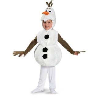 兒童可愛動畫電影冰雪奇緣雪寶形象表演表演扮演裝扮服裝
