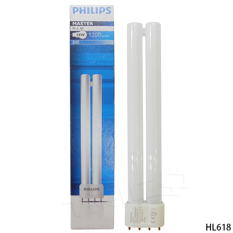 【福利品】 PH PL-L 4P  18W燈管840黃光