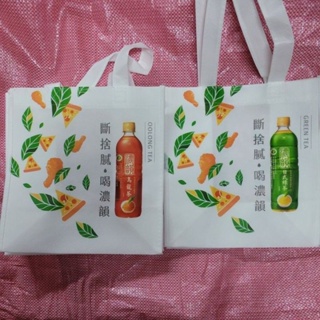 濃韻日式綠茶 烏龍茶環保購物袋 環保手提袋