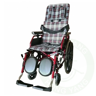 康復 1811 鋁合金躺式輪椅 黑格、紅提輪椅 高背輪椅 躺式輪椅 輪椅B款附加功能AB款 安愛 A&I
