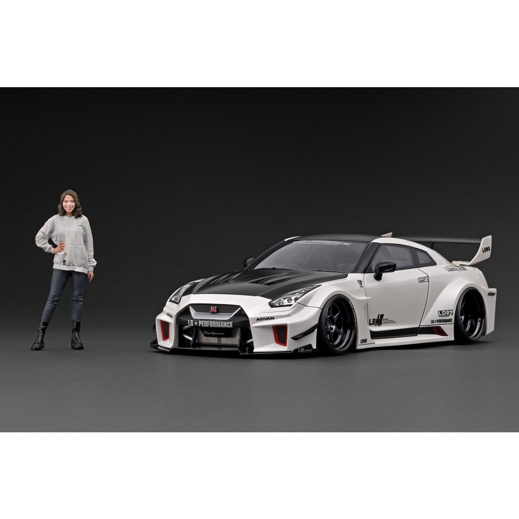 【模例】ig 官網限定 1/18 LB-Silhouette WORKS Nissan 35GT-RR IG2358