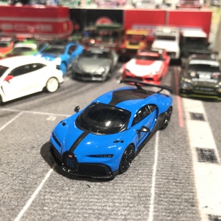 免運 MINI GT Bugatti Chiron Pur Sport Blue 379 藍黑 小汽車 模型車 交換禮物