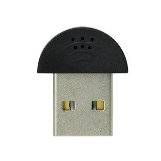 Seve USB 2 0 迷你麥克風筆記本電腦臺式電腦即插即用影片會議 MSN 語音搜尋和播放遊戲