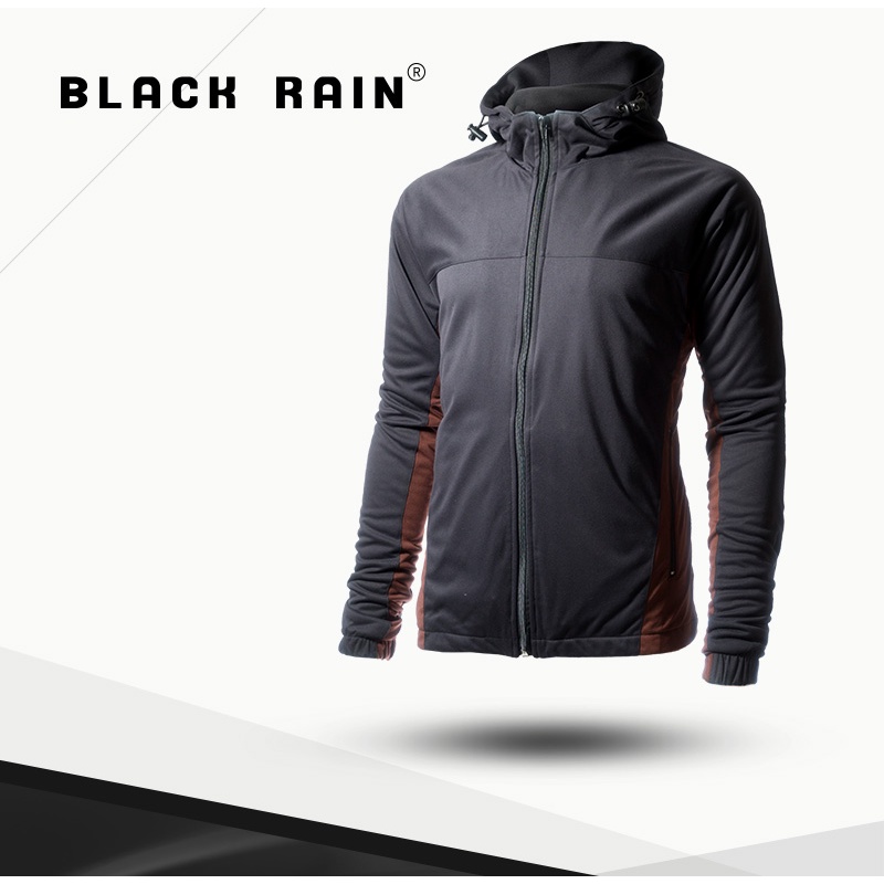 【荷蘭Black Rain】連帽休閒保暖夾克 BR-113060