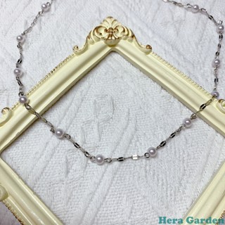 【Hera Garden】珍珠鏈條項鍊