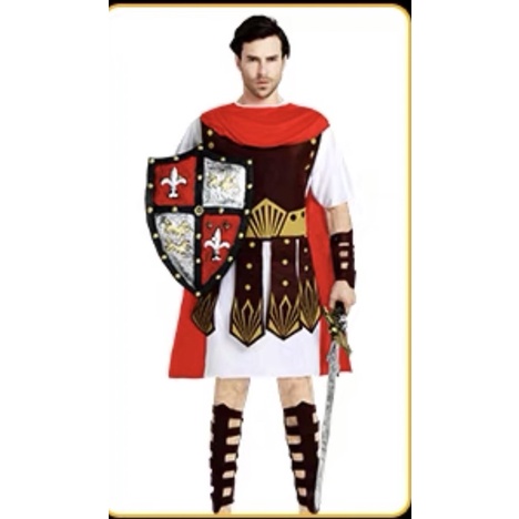 cosplay 萬聖節 復古趴 裝扮趴 戰士 古羅馬 斯巴達勇士