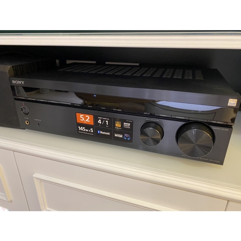 【SONY 家庭劇院擴大機】 STR-DH590 保證書&盒子皆在