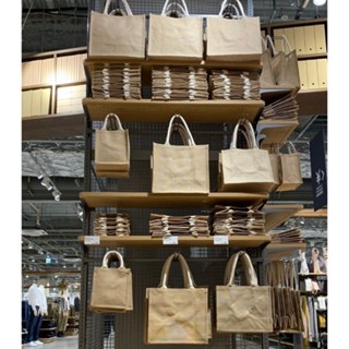 【MUJI 無印良品】 黃麻購物袋 A6 B5 A4 A3 購物袋 手提袋 袋子 環保提袋 便當袋