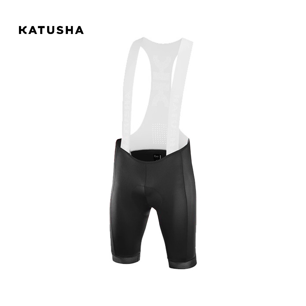 KATUSHA  superlight超輕透氣系列 男款春夏 吊帶車褲 3D坐墊 -黑
