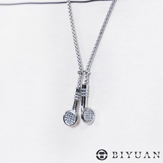 【OBIYUAN】項鍊 剩A款 出清 耳機 情侶 首飾 禮物 飾品【SR09】