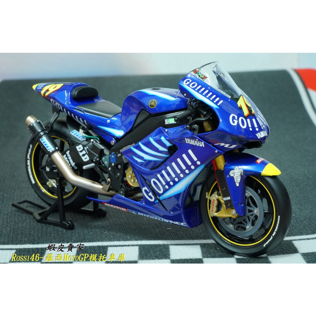 Minichamps 1/12 1:12 Yamaha M1 Olivier Jacque MotoGP 2003模型車