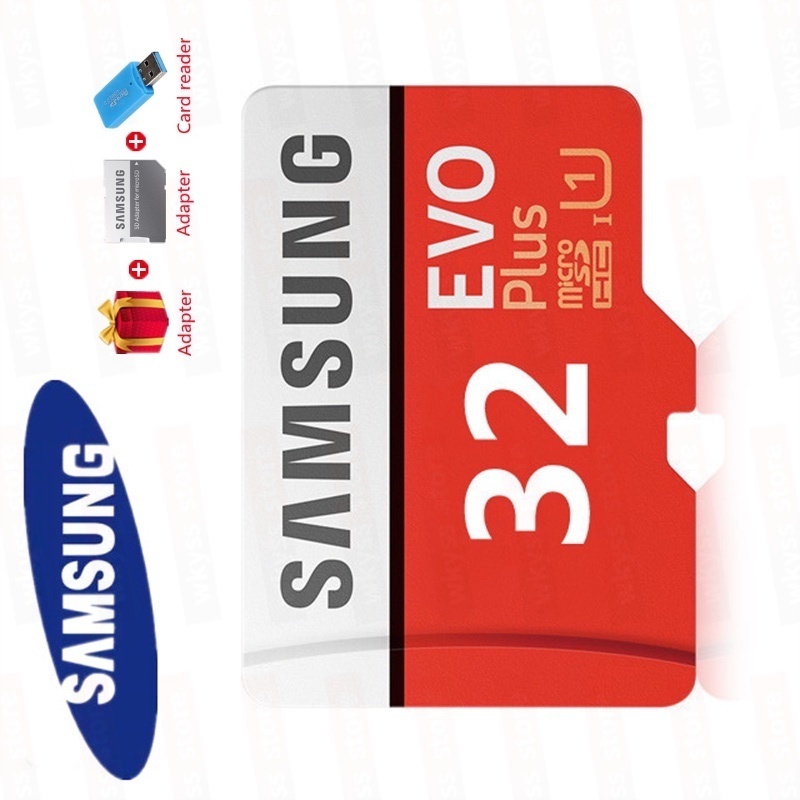 SAMSUNG 三星 Evo Plus 存儲卡 Micro SD 卡 32GB